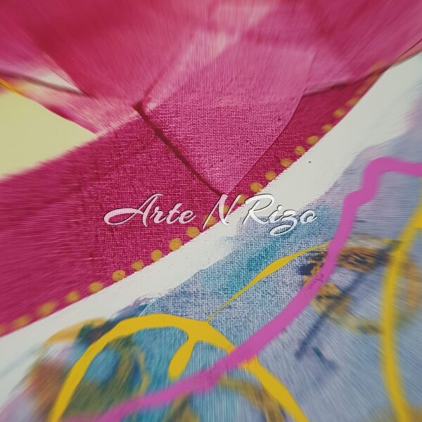 HeartLines Canvas Painting - Image 2
